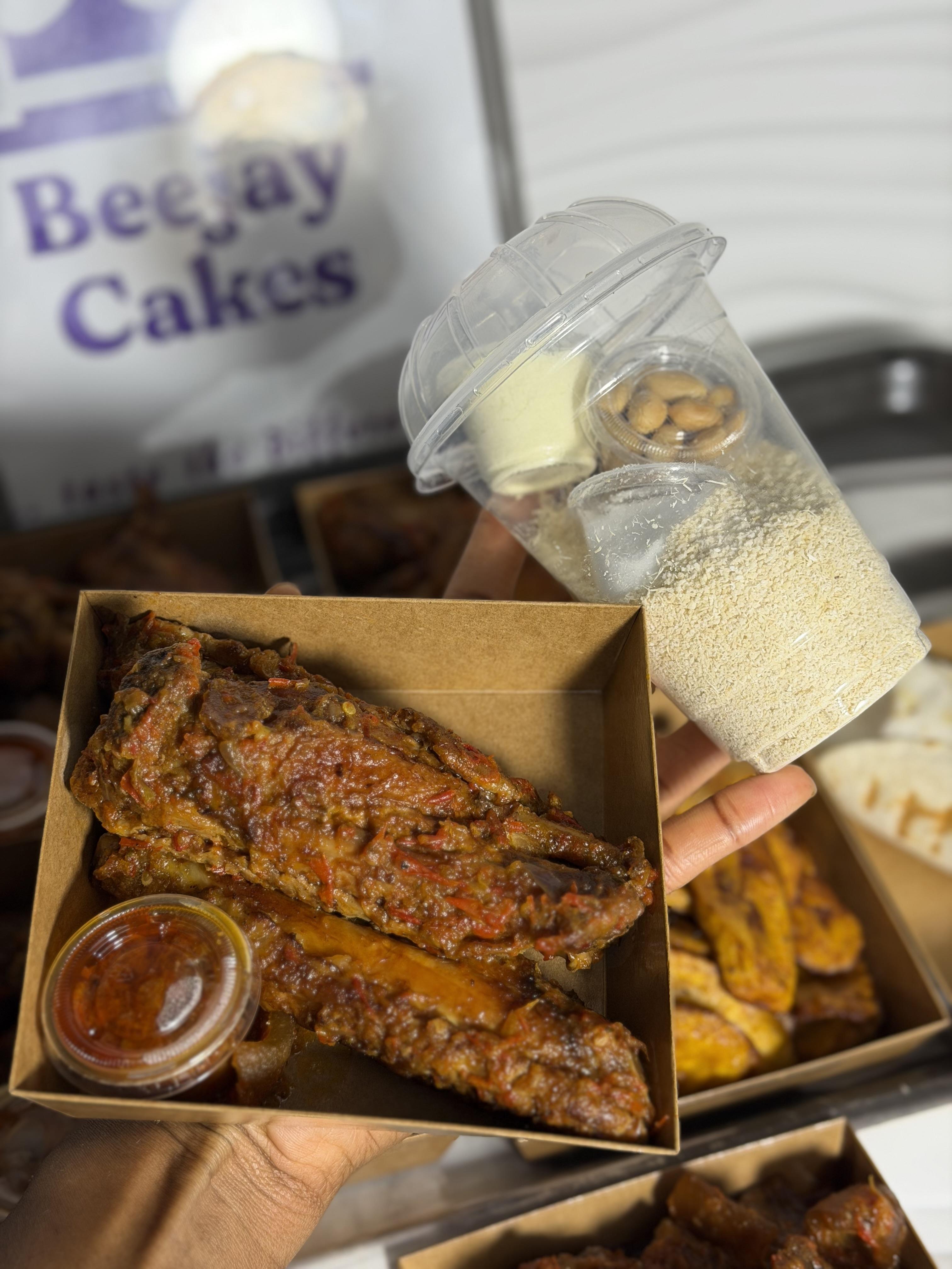 (2) SPICY TURKEY & GARRI CUP