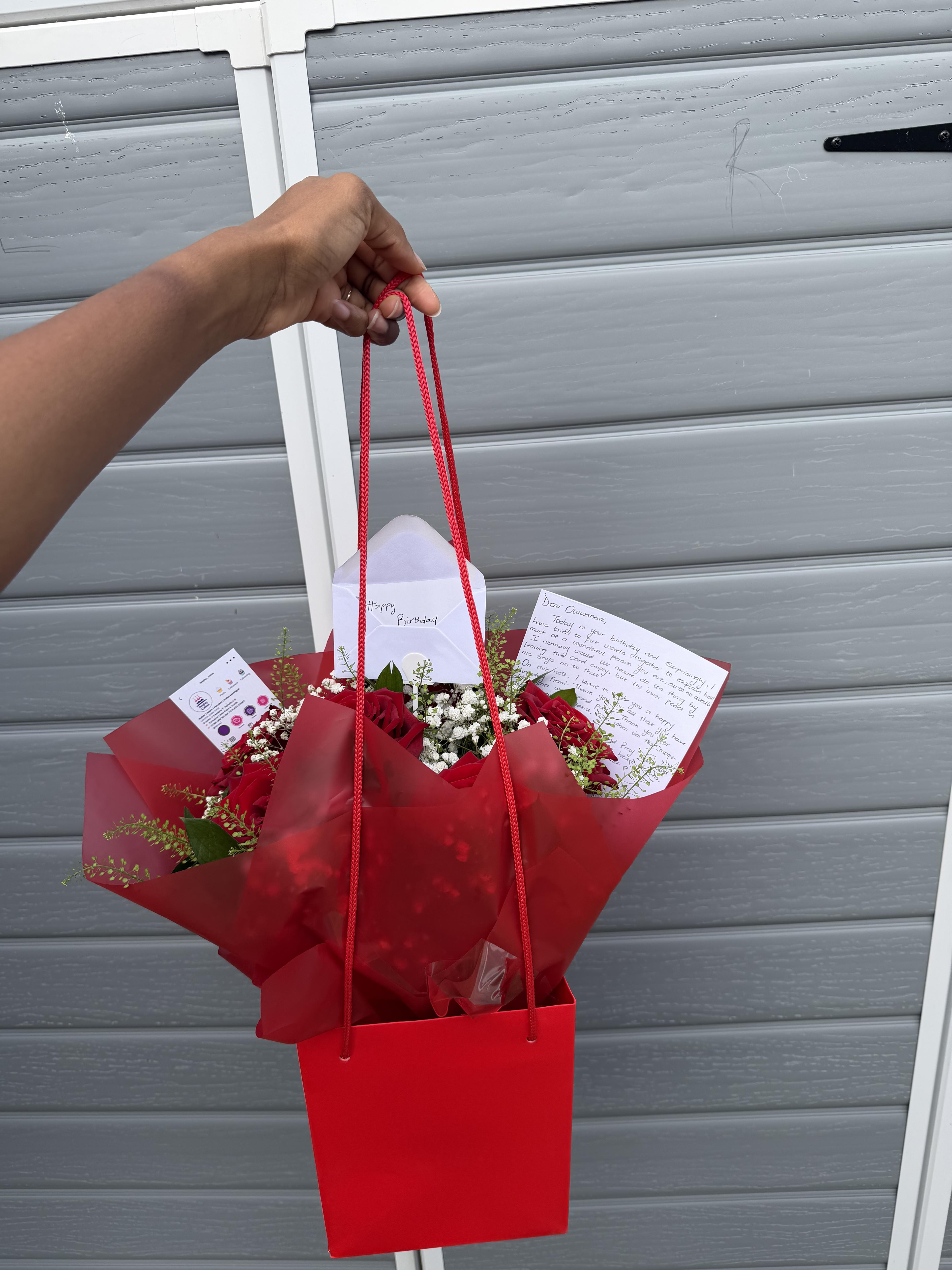 CUSTOM ROSE BOUQUET 